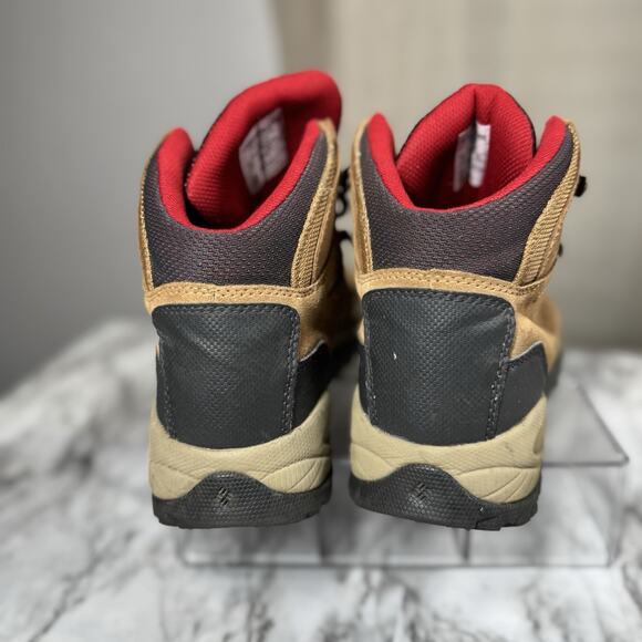 Columbia Newton Ridge Plus Waterproof Amped Hiking Boot Womans 8.5 Tan Lace Up - Picture 6 of 8